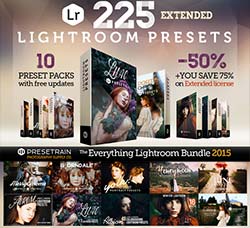 LR预设－经典色调(10套/225个)：225 Lightroom Presets Bundle 2015